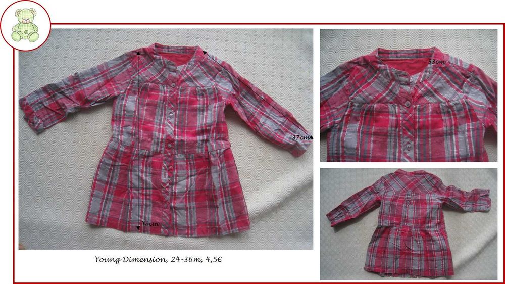 2-3Anos Menina, Outono/Inverno - vestidos, pijamas e fato de treino