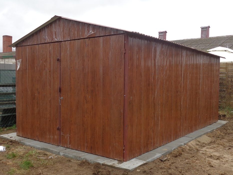 WYPRZEDAŻ! Garaż blaszany PRODUCENT Schowek na budowę Garaże blaszane