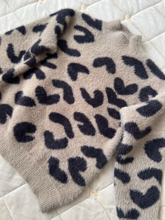Кофта тепла леопард