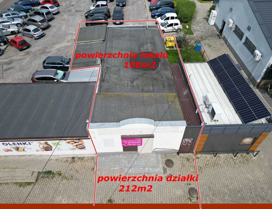 Budynek komercyjny 3-lokale,  100m2 w centrum Bełchatowa