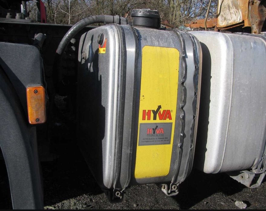 Hydraulika wywrotu siłowa Hyva – Skrzynia Traxon