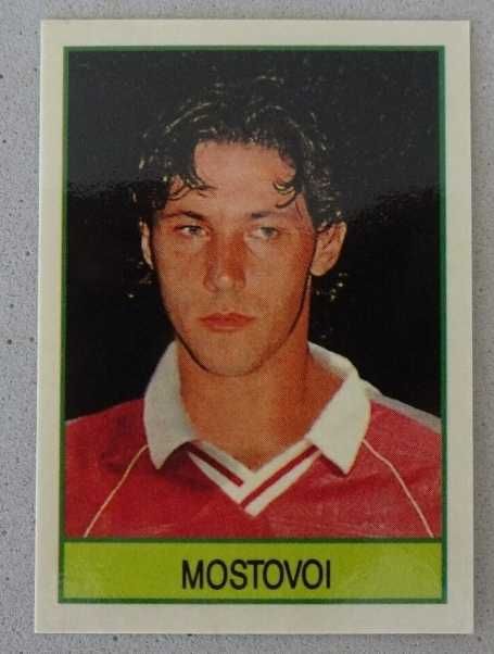 Sticker Aleksandr Mostovoi - Rookie - Benfica - 1992/93 portuguese