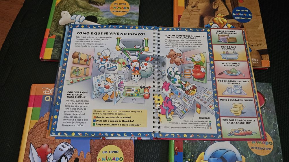 (Disney) Coleção Queres Conhecer? (Usado) [Entrego em toda Lisboa]