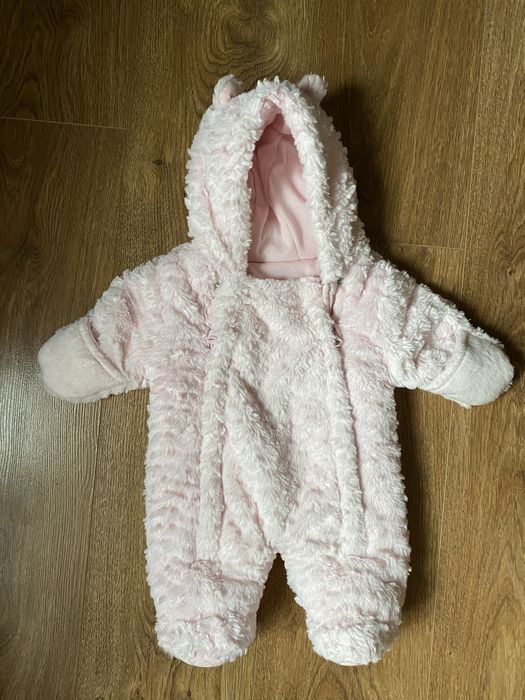 Комбінезон плюшевий для новонародженого малюка