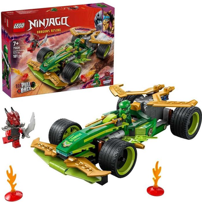 Klocki Lego Ninjago 71828 Samochód wyścigowy Lloyda z napędem