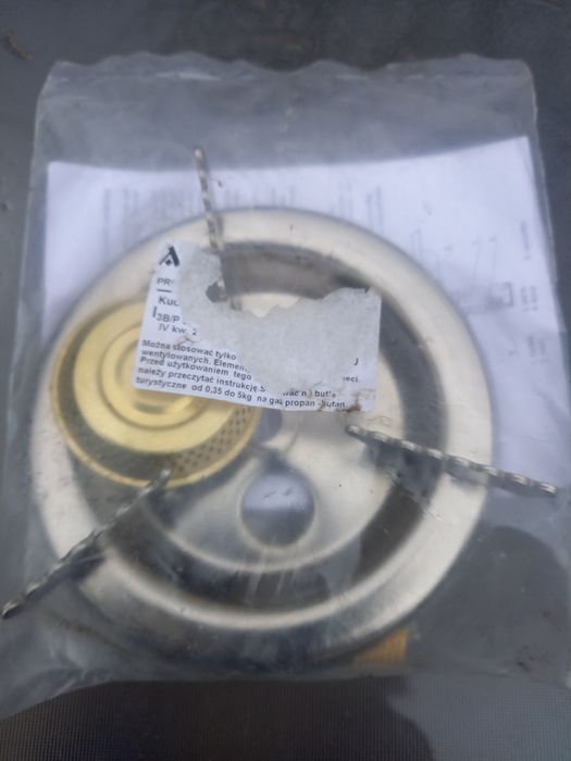 Kuchenka turystyczna gazowa Asia palnik gazowy