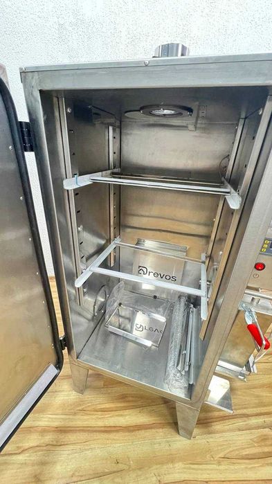 Коптильня з нержавійки на 25 кг | Професійна коптильня для бізнесу