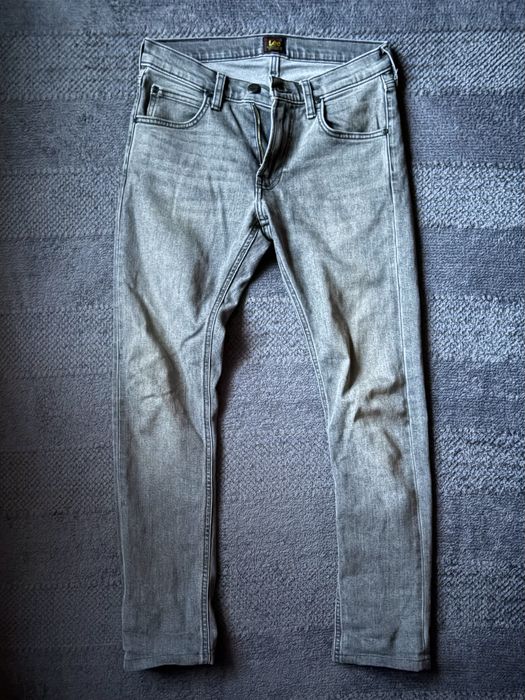 Spodnie jeansy slim szare Lee Luke 28/32