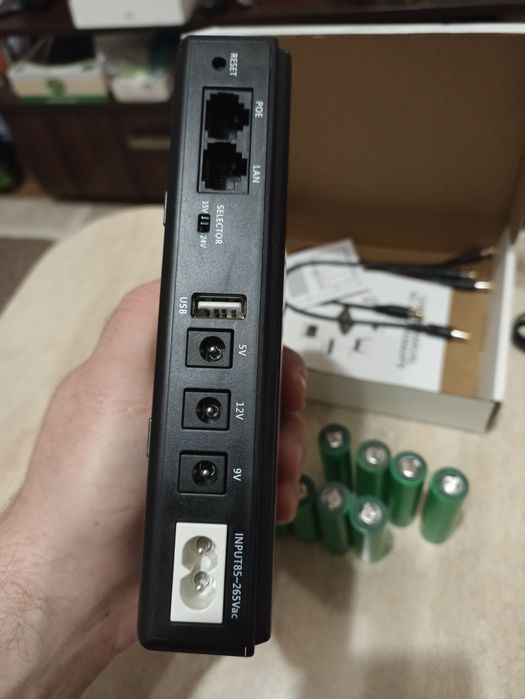 UPS, ДБЖ для роутера і ONU DC1018L