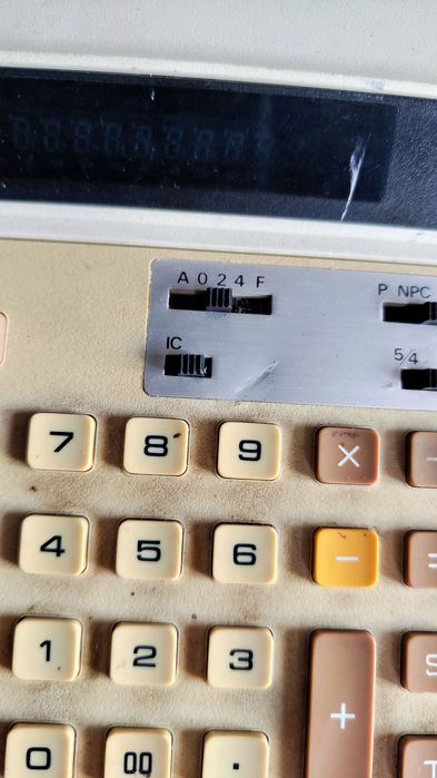 calculadora Logika TS 723 anos 70 e 80
