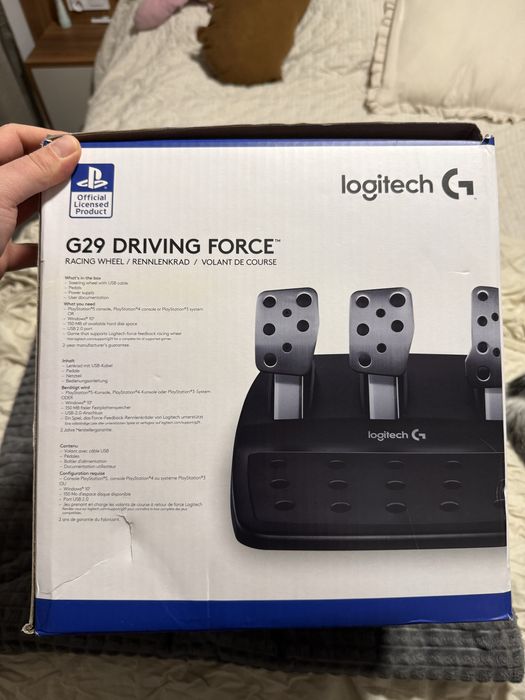 Logitech G29 Kierownica PS4, PS5, PC
