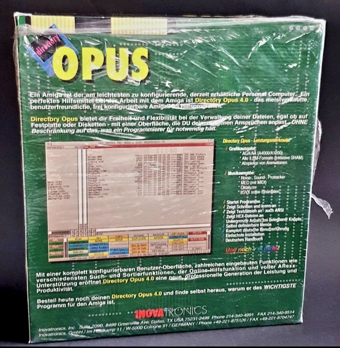 Programy na Amigę Final Copy i Opus