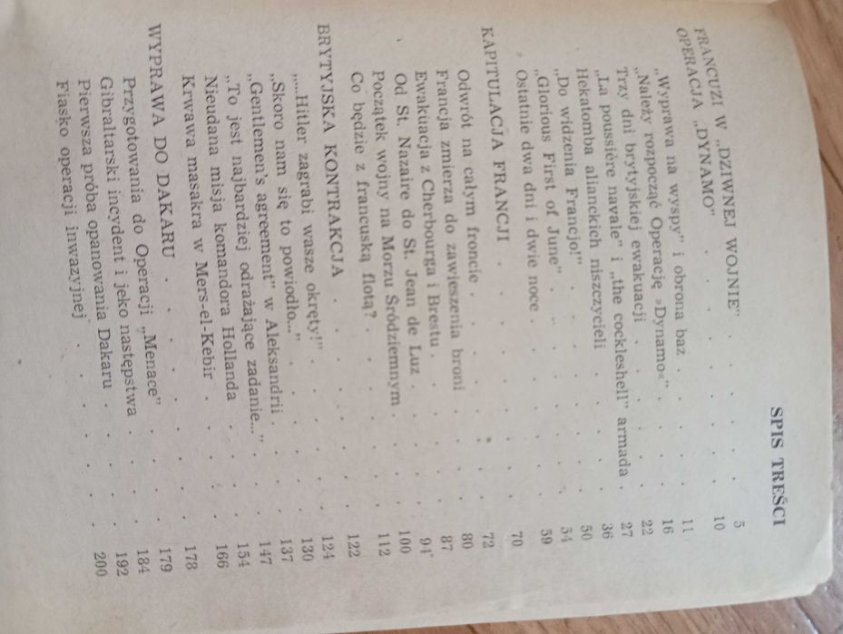 książka: ,,Od Dunkierki do Dakaru"