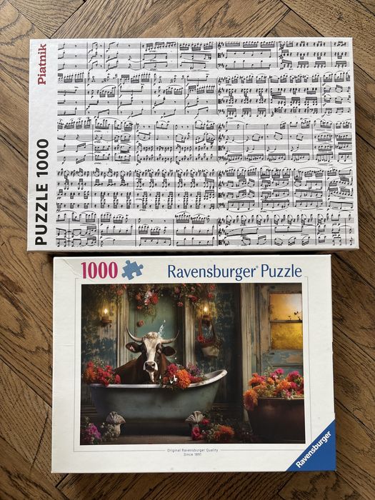 Puzzle 2 x 1000 elementów