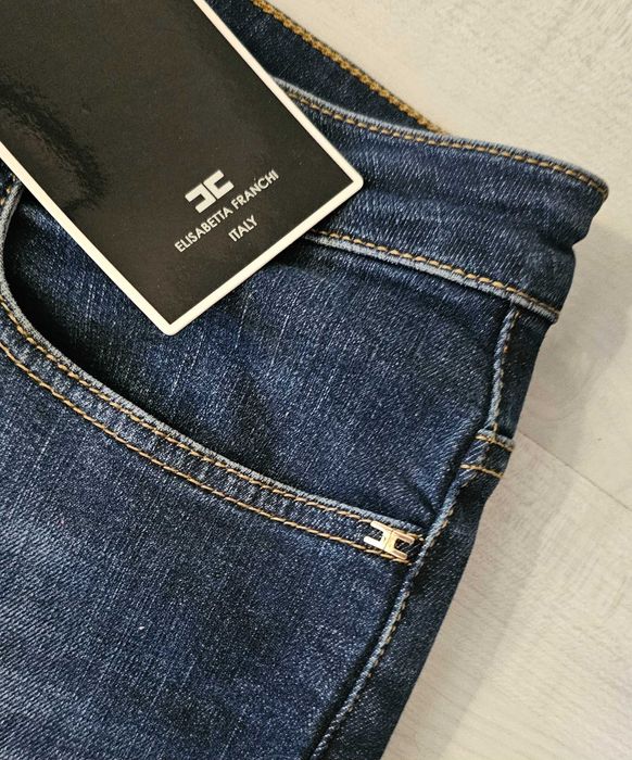 Elisabetta Franchi jeansy włoskie orginalne roz 31