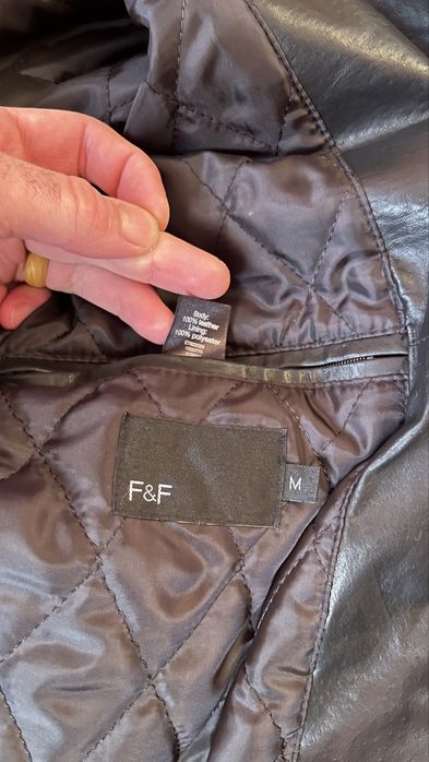 Кожана куртка мото косуха М FaF