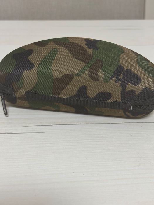 Bolsa para Óculos Estilo Militar + Pano de Limpeza – Camuflado Moderno