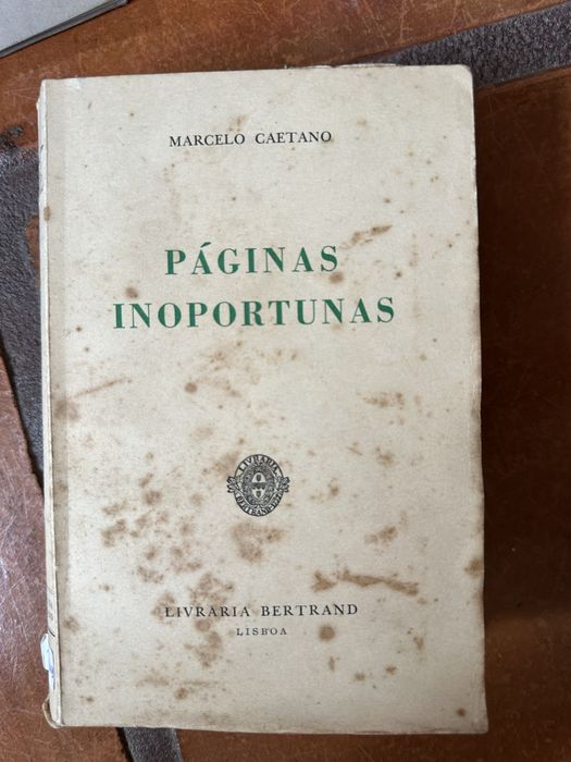 Lote livros raros de Marcelo ou Marcello Caetano