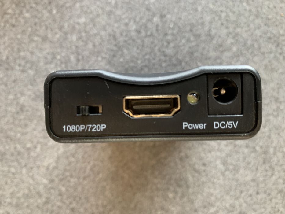 Konwerter sygnału cyfrowego HDMI / MHL na analogowy SCART