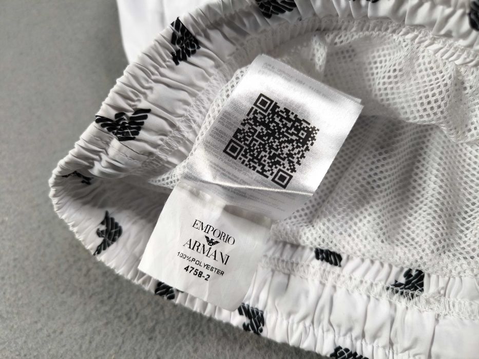 Мужские пляжные плавательные шорты бренда Emporio Armani, S-M