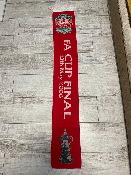 Шарф Liverpool FC FA Cup Final 2006 (фінал Кубка Англії, колекційний)