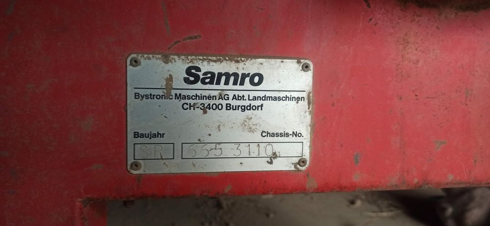 Máquina de arrancar batatas samro