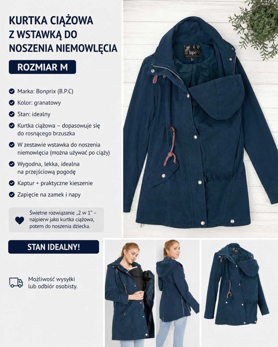 Kurtka damska ciążowa