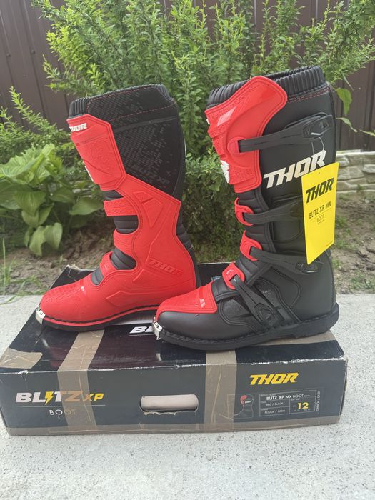 Мотоботи ендуро кросс THOR Blitz XR MX розмір 46-47 нові