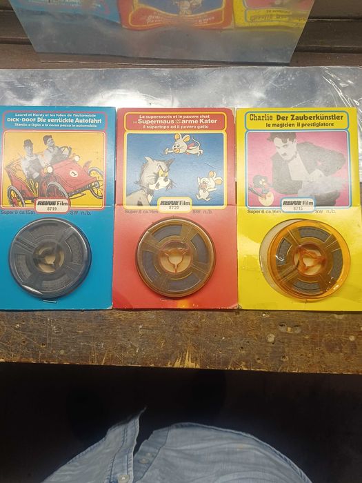 Filmes super 8 antigos comicos originais