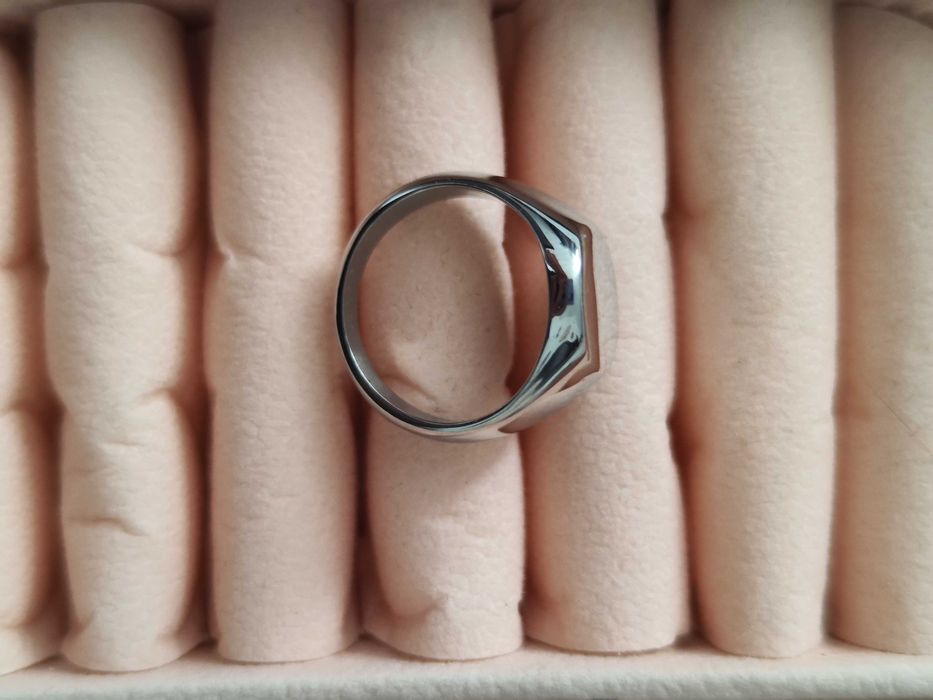Anel em aço inoxidável premium – Tamanho 25