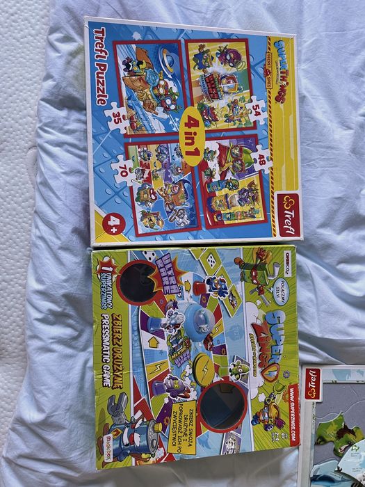 Super things trefl puzzle i gra Poznań Naramowice • OLX.pl