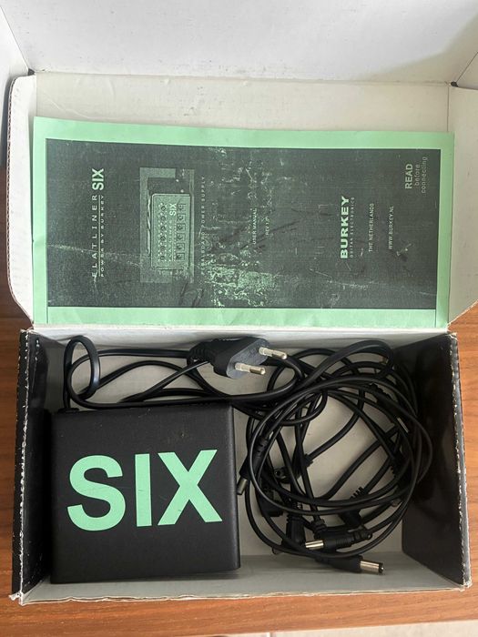 Fonte de alimentação Burkey Flatliner SIX completa e em excelente estado!