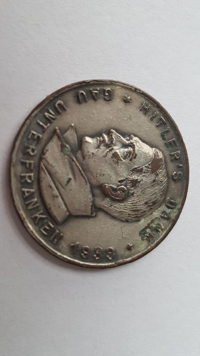 Medal  Gau Unterfranken 1933 rok