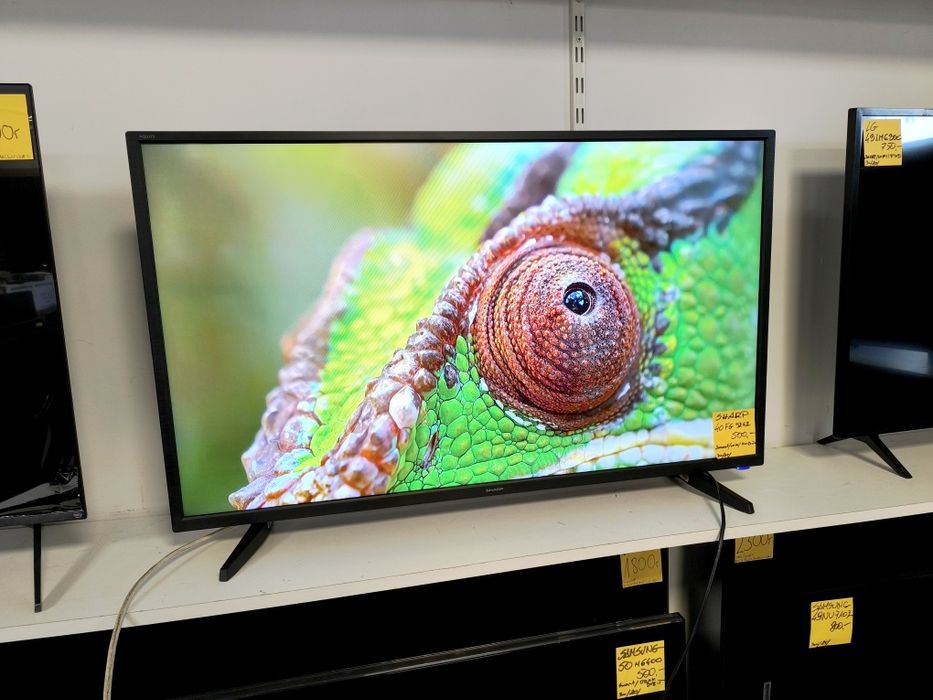 Sharp 40 cali FHD Smart WiFi DVB-T2 HEVC 40FG5242 gwarancja 3m telewizor
