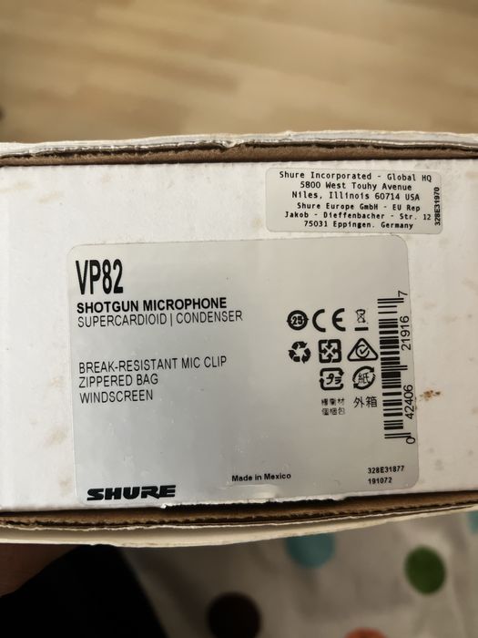 Microfone shure novo(reservado)