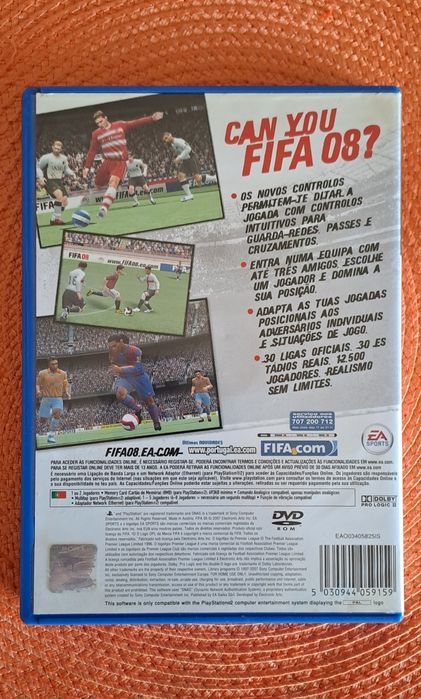 Fifa 08 ps2 completo