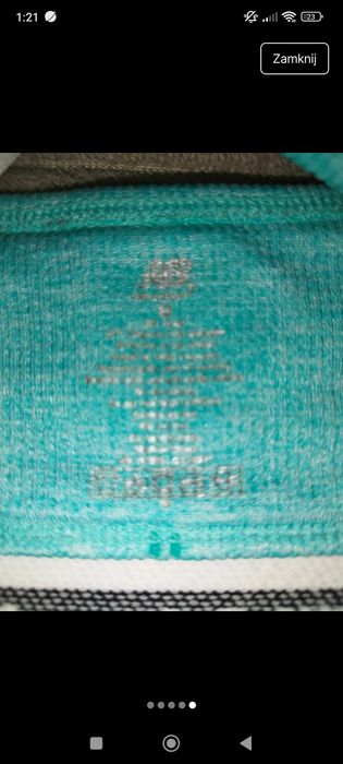 Krop top biustonosz sportowy damski 36 new balance