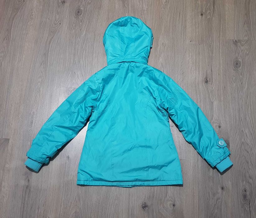 детская куртка голубая 9\134 4\104