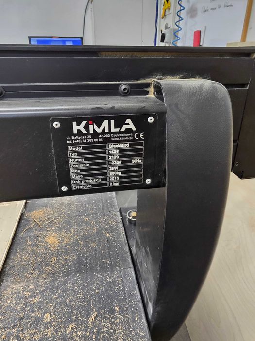 Ploter Frezarka CNC Kimla Blackbird 1525 Serwonapędy