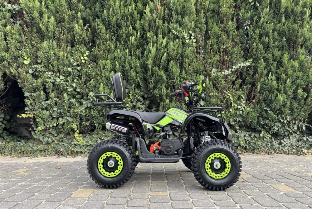 MINI QUAD 50cc DLA DZIECI Pelikan Torino | Regulacja prędkości Oparcie