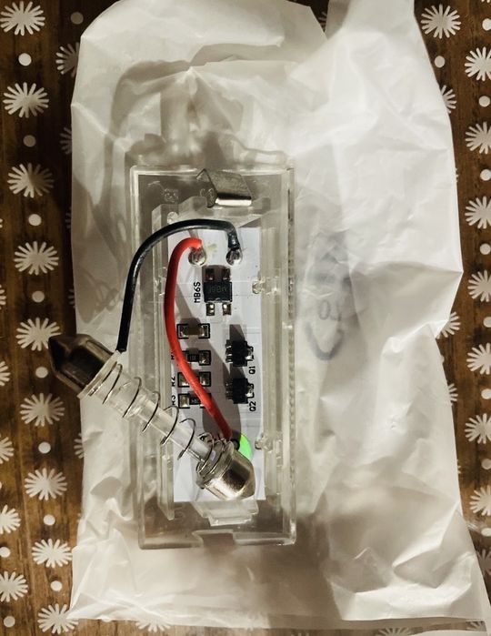 Освітлення led подсветка номера bmw x5 е53