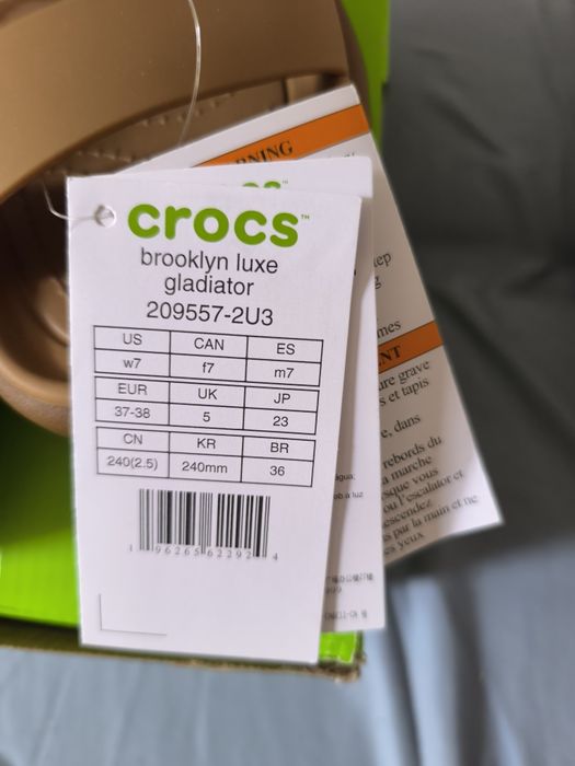 Crocs sandały damskie 37-38