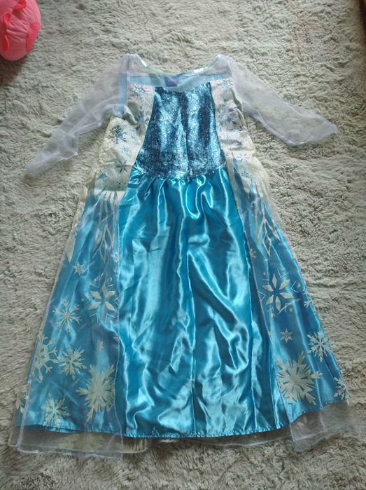 Sukienka Elsa na bal karnawałowy