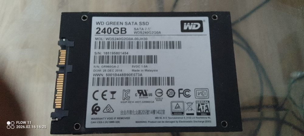 Dysk 240 Sata ssd