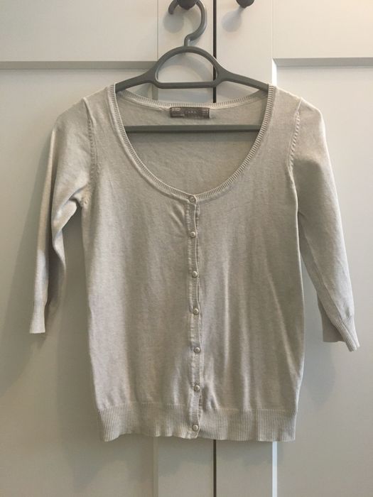 Sweterek rozpinany Zara S