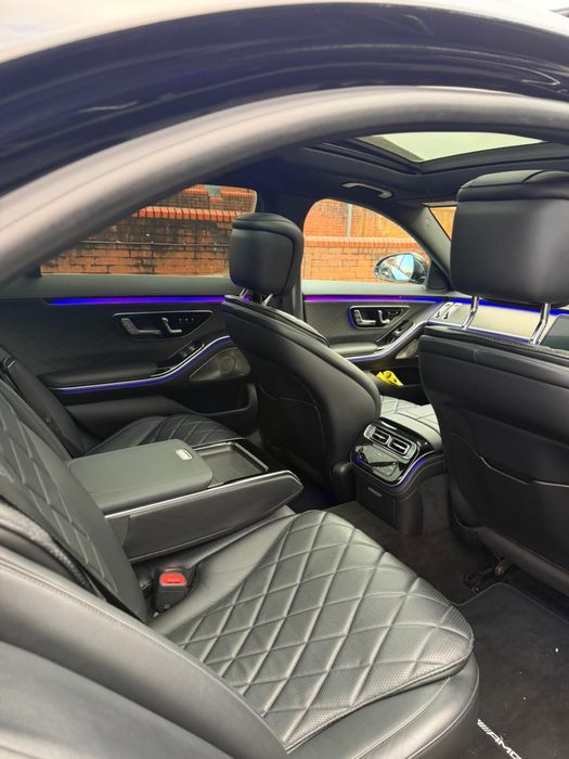 Салон сиденья кожа сидіння W223 S CLASS шкіра nappa наппа сідушки передні задній діван карти підлоокотник консоль AMG DESIGNO