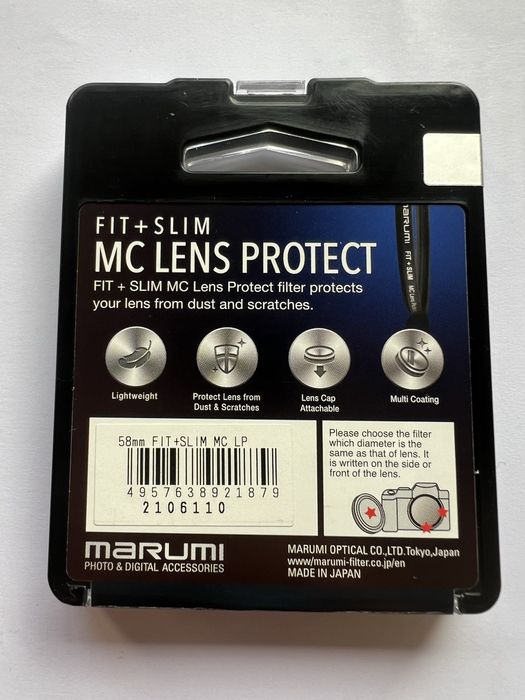 Filtro UV 58mm Marumi