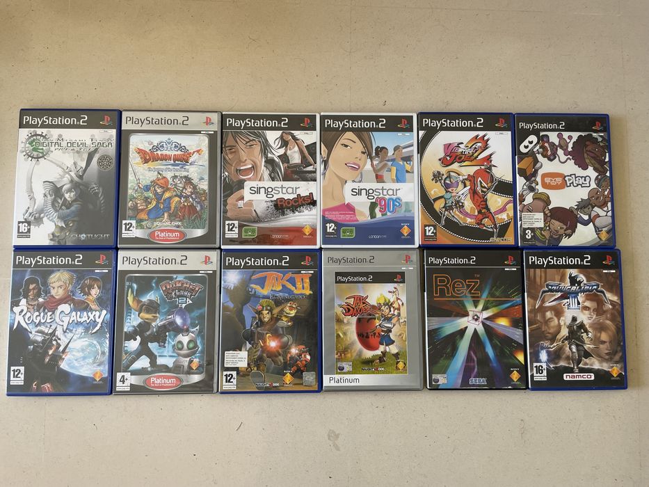 Videojogos PS2 (à unidade)