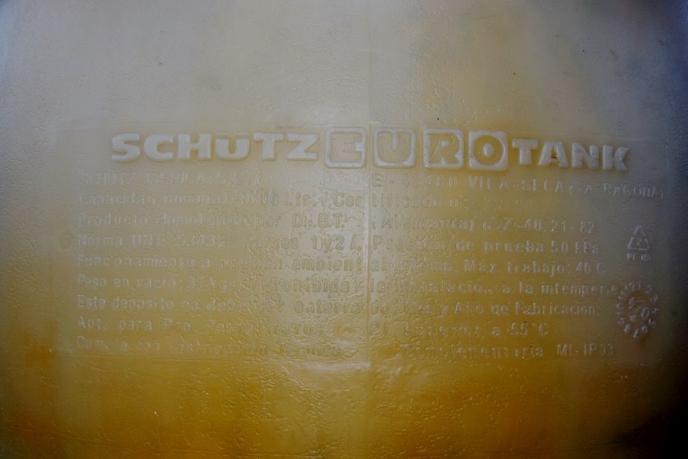 Depósito de gasóleo 1000L