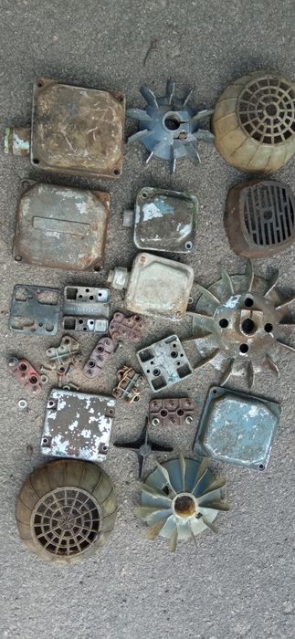 Електродвигун запчастини.